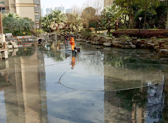 巴中景观池淤泥清理